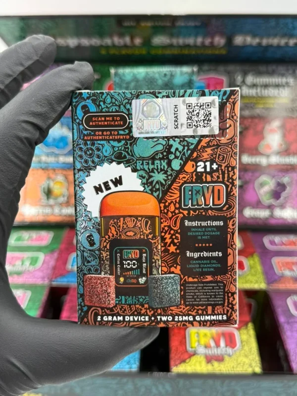 Fryd switch 2G Disposable with Gummies