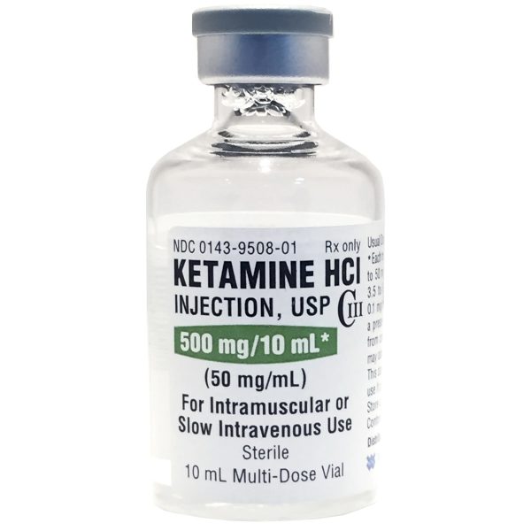 Ketamine 50mg:mL 10mL Vial Ketamine 50mg/mL 10mL Vial