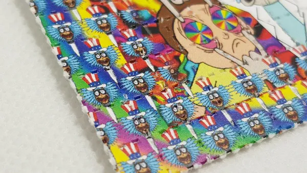 Rick and Morty Blotter Art